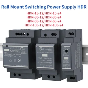 DIN-Rail Power Supply 24V DC 75W Slim (HDR-75-24)