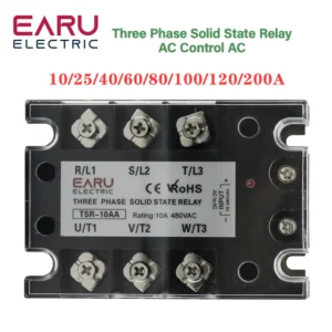 Three-Phase Solid State Relay DC-AC 40A (TSR-40DA)