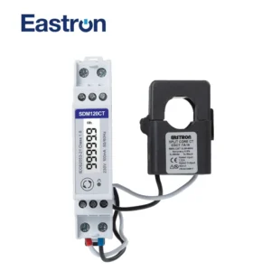Eastron SDM120CT Single-Phase Energy Meter - 100A RS485 Modbus, DIN Rail