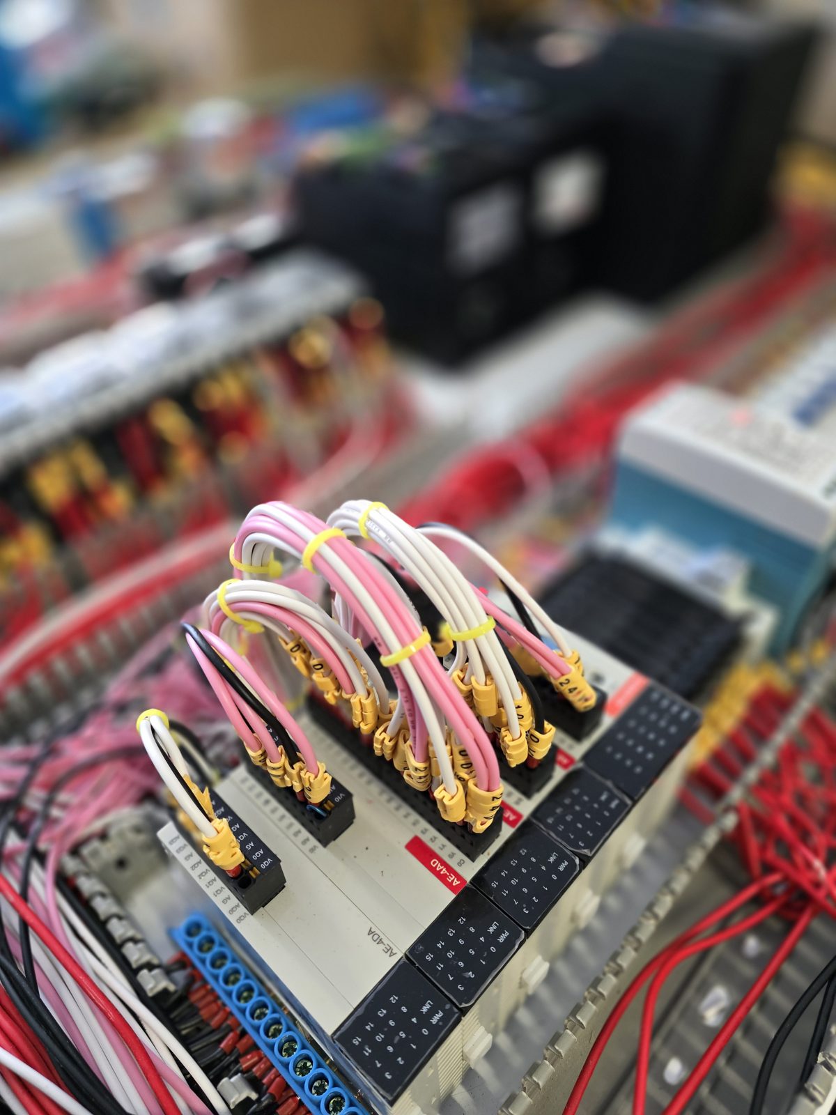 Building a control panel in the workshop